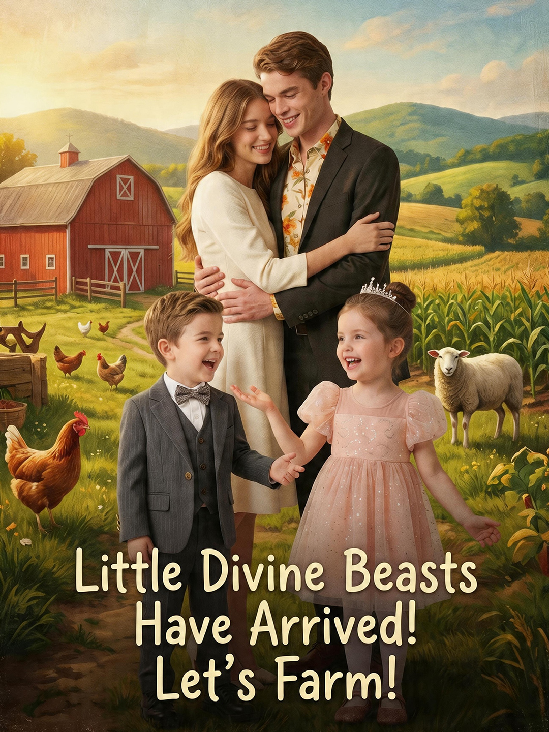 Litte Divine Beasts Have Arrived! Let’s Farm! short drama poster